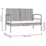 8-teiliges Gartenmöbel-Set und schwarze synthetische Rattankissen von vidaXL, Gartensets - Ref: Foro24-3095963, Preis: 418,32...