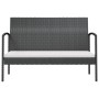 16-piece garden furniture set and black synthetic rattan cushions by vidaXL, Garden sets - Ref: Foro24-3095964, Price: 857,54...