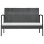 16-teiliges Gartenmöbel-Set und schwarze synthetische Rattankissen von vidaXL, Gartensets - Ref: Foro24-3095964, Preis: 843,3...