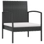16-teiliges Gartenmöbel-Set und schwarze synthetische Rattankissen von vidaXL, Gartensets - Ref: Foro24-3095964, Preis: 857,5...