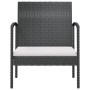 16-teiliges Gartenmöbel-Set und schwarze synthetische Rattankissen von vidaXL, Gartensets - Ref: Foro24-3095964, Preis: 857,5...