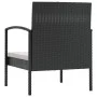 16-teiliges Gartenmöbel-Set und schwarze synthetische Rattankissen von vidaXL, Gartensets - Ref: Foro24-3095964, Preis: 843,3...