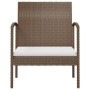Gartenmöbel-Set 16-teilig und braune synthetische Rattankissen von vidaXL, Gartensets - Ref: Foro24-3095966, Preis: 868,78 €,...