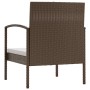 Gartenmöbel-Set 16-teilig und braune synthetische Rattankissen von vidaXL, Gartensets - Ref: Foro24-3095966, Preis: 868,78 €,...
