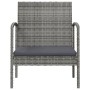 Garden furniture set 8 pieces and gray synthetic rattan cushions by vidaXL, Garden sets - Ref: Foro24-3095967, Price: 470,18 ...