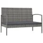 16-piece garden furniture set and gray synthetic rattan cushions by vidaXL, Garden sets - Ref: Foro24-3095968, Price: 910,90 ...