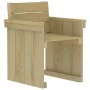 Set de comedor de jardín 7 piezas madera pino impregnada de vidaXL, Conjuntos de jardín - Ref: Foro24-3096615, Precio: 672,37...
