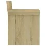 Set de comedor de jardín 7 piezas madera pino impregnada de vidaXL, Conjuntos de jardín - Ref: Foro24-3096615, Precio: 672,37...