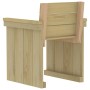 7-piece garden dining set made of impregnated pine wood by vidaXL, Garden sets - Ref: Foro24-3096615, Price: 682,63 €, Discou...