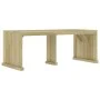Set de comedor de jardín 7 piezas madera pino impregnada de vidaXL, Conjuntos de jardín - Ref: Foro24-3096615, Precio: 672,37...