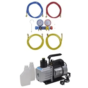 Vakuumpumpe 4-Wege-Manometer-Set für Klimaanlagen von vidaXL, Zubehör für Klimaanlagen - Ref: Foro24-3100284, Preis: 220,68 €...