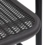 Gartenstühle 4 Stück Kunststoff Rattan und Stahl 110 kg von vidaXL, Gartenstühle - Ref: Foro24-3107703, Preis: 230,59 €, Raba...