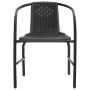 Gartenstühle 6 Stück Rattan Kunststoff und Stahl 110 kg von vidaXL, Gartenstühle - Ref: Foro24-3107704, Preis: 344,43 €, Raba...