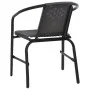 Gartenstühle 6 Stück Rattan Kunststoff und Stahl 110 kg von vidaXL, Gartenstühle - Ref: Foro24-3107704, Preis: 342,37 €, Raba...