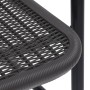 Sillas de jardín 6 unidades ratán plástico y acero 110 kg by vidaXL, Garden chairs - Ref: Foro24-3107704, Price: 344,43 €, Di...