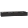 Armarios de pared 2 uds madera contrachapada negro 68x30x20 cm de vidaXL, Estantes y estanterías - Ref: Foro24-3115893, Preci...