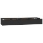 Wall cabinets 2 pcs black plywood 68x30x20 cm by vidaXL, Shelves and shelves - Ref: Foro24-3115893, Price: 126,78 €, Discount: %