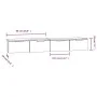 Armarios de pared 2 uds madera contrachapada negro 68x30x20 cm de vidaXL, Estantes y estanterías - Ref: Foro24-3115893, Preci...