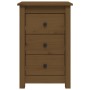 Nachttische 2 Stück Kiefernholz Honigbraun 40x35x61,5 cm von vidaXL, Nachttische - Ref: Foro24-813706, Preis: 117,27 €, Rabat...