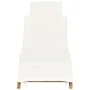 Tumbonas con cojines 2 unidades madera maciza de teca de vidaXL, Tumbonas - Ref: Foro24-3143633, Precio: 366,81 €, Descuento: %