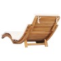 Tumbonas con cojines 2 unidades madera maciza de teca de vidaXL, Tumbonas - Ref: Foro24-3143633, Precio: 333,38 €, Descuento: %