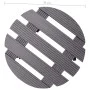 Plant stands with wheels 4 units gray WPC Ø30x7.5 cm by vidaXL, Pot stands - Ref: Foro24-3143924, Price: 80,82 €, Discount: %
