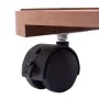Ständer mit Rädern für Pflanzen 4 Stück braun WPC Ø30x7,5 cm von vidaXL, Topfständer - Ref: Foro24-3143925, Preis: 88,11 €, R...