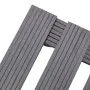 Pflanzenstützen mit Rädern 4 Stück grau WPC 30x30x7,5 cm von vidaXL, Topfständer - Ref: Foro24-3143926, Preis: 82,01 €, Rabat...