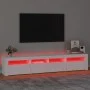 TV-Möbel mit LED-Lichtern weiß 210x35x40 cm von vidaXL, TV-Möbel - Ref: Foro24-3152730, Preis: 168,66 €, Rabatt: %