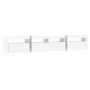 Mueble de TV con luces LED blanco 210x35x40 cm by vidaXL, TV Furniture - Ref: Foro24-3152730, Price: 168,66 €, Discount: %
