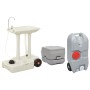 Toilet set with sink and portable water tank for camping by vidaXL, Camping and hiking - Ref: Foro24-3154912, Price: 401,67 €...
