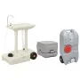 Toilet set with sink and portable water tank for camping by vidaXL, Camping and hiking - Ref: Foro24-3154912, Price: 394,30 €...