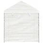 Pavillon mit weißem Polyethylendach 13,38 x 2,28 x 2,69 m von vidaXL, Zelte und Pavillons - Ref: Foro24-3155482, Preis: 513,1...