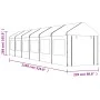 Pavillon mit weißem Polyethylendach 13,38 x 2,28 x 2,69 m von vidaXL, Zelte und Pavillons - Ref: Foro24-3155482, Preis: 513,1...