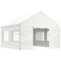 Pavillon mit weißem Polyethylendach 4,46 x 4,08 x 3,22 m von vidaXL, Zelte und Pavillons - Ref: Foro24-3155486, Preis: 341,23...