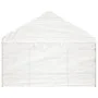 Pavillon mit weißem Polyethylendach 4,46 x 4,08 x 3,22 m von vidaXL, Zelte und Pavillons - Ref: Foro24-3155486, Preis: 341,23...