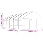Pavillon mit weißem Polyethylendach 11,15 x 4,08 x 3,22 m von vidaXL, Zelte und Pavillons - Ref: Foro24-3155489, Preis: 713,4...