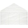 Pavillon mit weißem Polyethylendach 15,61 x 4,08 x 3,22 m von vidaXL, Zelte und Pavillons - Ref: Foro24-3155491, Preis: 1,00 ...