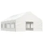 Pavillon mit weißem Polyethylendach 8,92 x 5,88 x 3,75 m von vidaXL, Zelte und Pavillons - Ref: Foro24-3155496, Preis: 712,57...