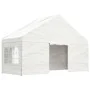 Pavillon mit weißem Polyethylendach 8,92 x 5,88 x 3,75 m von vidaXL, Zelte und Pavillons - Ref: Foro24-3155496, Preis: 712,57...