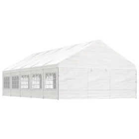 Pavillon mit weißem Polyethylendach 11,15x5,88x3,75 m von vidaXL, Zelte und Pavillons - Ref: Foro24-3155497, Preis: 861,40 €,...