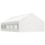 Gazebo with white polyethylene roof 11.15x5.88x3.75 m by vidaXL, Tents and gazebos - Ref: Foro24-3155497, Price: 778,13 €, Di...