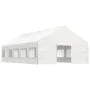 Pavillon mit weißem Polyethylendach 11,15x5,88x3,75 m von vidaXL, Zelte und Pavillons - Ref: Foro24-3155497, Preis: 861,40 €,...