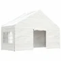 Gazebo with white polyethylene roof 11.15x5.88x3.75 m by vidaXL, Tents and gazebos - Ref: Foro24-3155497, Price: 861,40 €, Di...