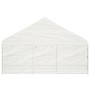 Pavillon mit weißem Polyethylendach 11,15x5,88x3,75 m von vidaXL, Zelte und Pavillons - Ref: Foro24-3155497, Preis: 778,13 €,...