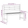 Garten-Essgruppe 3-teilig aus massivem Teakholz von vidaXL, Gartensets - Ref: Foro24-3157193, Preis: 621,50 €, Rabatt: %