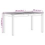 Garten-Essgruppe 3-teilig aus massivem Teakholz von vidaXL, Gartensets - Ref: Foro24-3157193, Preis: 621,50 €, Rabatt: %