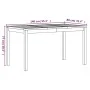 Garten-Essgruppe 3-teilig aus massivem Teakholz von vidaXL, Gartensets - Ref: Foro24-3157193, Preis: 600,12 €, Rabatt: %