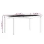 Juego de comedor para jardín 3 pzas madera maciza de teca de vidaXL, Conjuntos de jardín - Ref: Foro24-3157196, Precio: 619,9...
