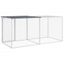 Chicken coop with anthracite galvanized steel roof 203x98x90 cm by vidaXL, Cages and habitats for small animals - Ref: Foro24...